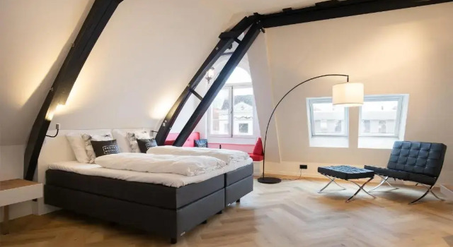 Номер Superior Snoozz Hotels Bolsward Boutique hotel zonder receptie met digitale sleutel