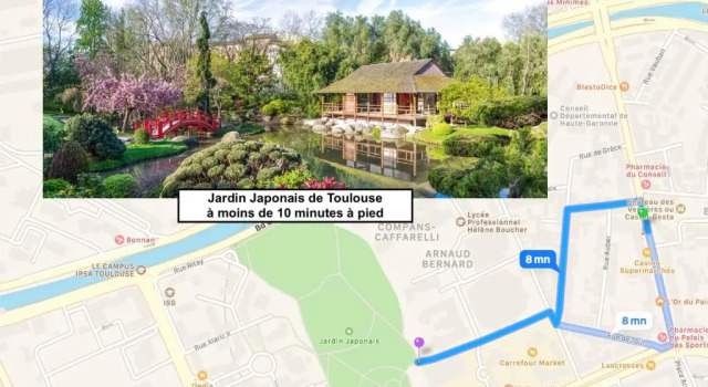 Апартаменты Le St Honore - Appartement Toulouse centre avec chambre & parking