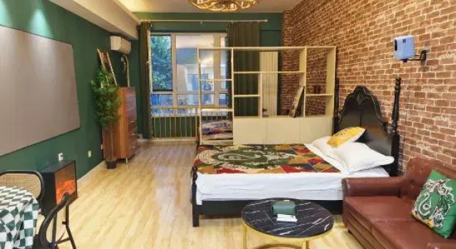 Двухместный семейный люкс Deluxe Yushang Homestay (Beijing Universal Studios Resort)