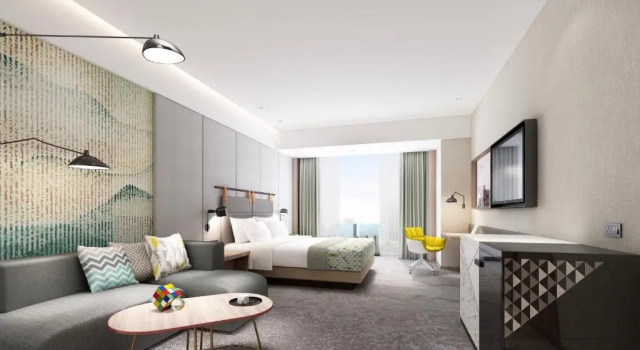 Двухместный номер Standard Holiday Inn Guangzhou South Lake-an lHG Hotel
