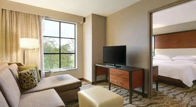 Четырёхместный люкс с 2 комнатами Embassy Suites Chattanooga Hamilton Place