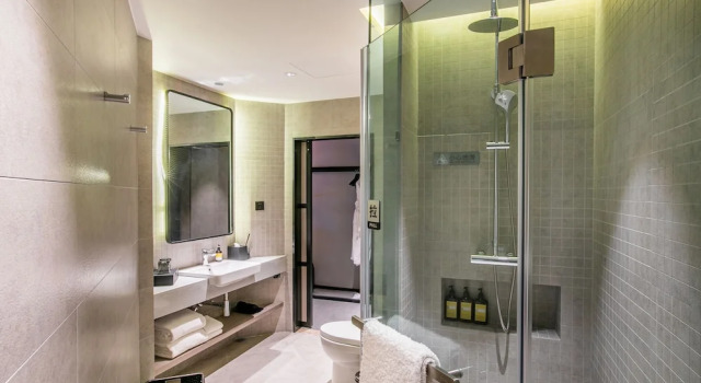 Люкс с красивым видом из окна Jinmao Hotel Xi'an Downtown