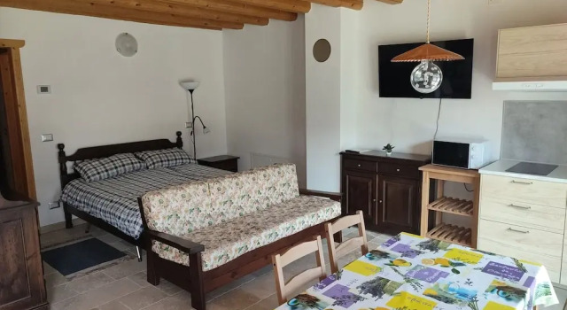 Студия Comfort с видом на озеро Ai Monti