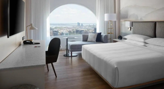 Standard- dobbelt værelse Montreal Marriott Chateau Champlain