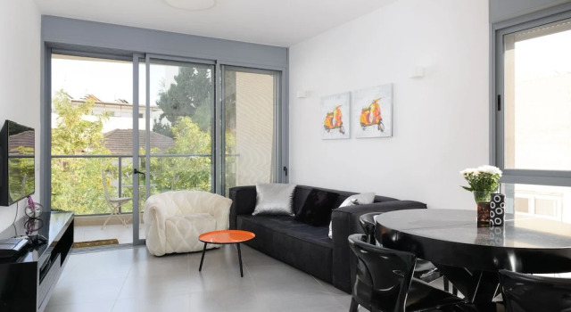 Апартаменты Classic с 2 комнатами с балконом Spacious Modern Apt 1 Step To Beach