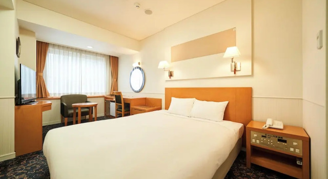 Двухместный номер Standard с видом на реку Hotel Global View Kushiro