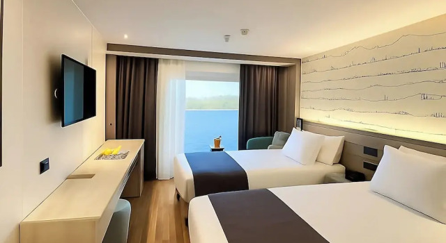 Двухместный номер Deluxe с видом на реку Nile Cruise Opera every Friday from Aswan for 3 nights and every Monday from Luxor for 4 nights.