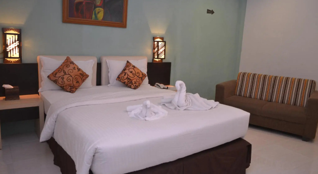 Двухместный номер Deluxe d'Green Kayon Airport Hotel