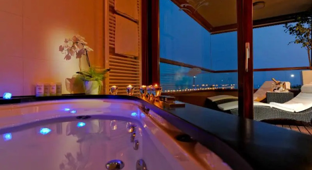 Люкс Deluxe с балконом и с видом на море Maistra Select All Suite Island Hotel Istra