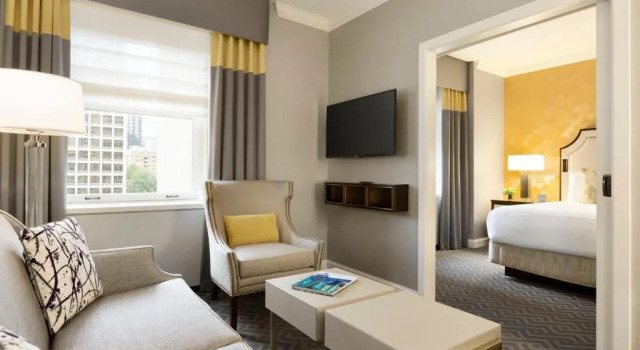 Двухместный люкс c 1 комнатой Fairmont Olympic Hotel
