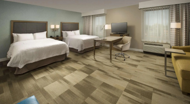 Четырёхместная студия Hampton Inn & Suites Syracuse/Carrier Circle