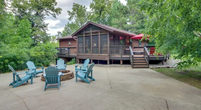 Коттедж Beautiful Breezy Point Home with Beach and Dock!