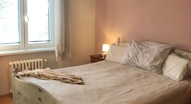 Апартаменты c 1 комнатой с балконом и с видом на город Lovely And Freshly Renovated Apartment In Praha 10