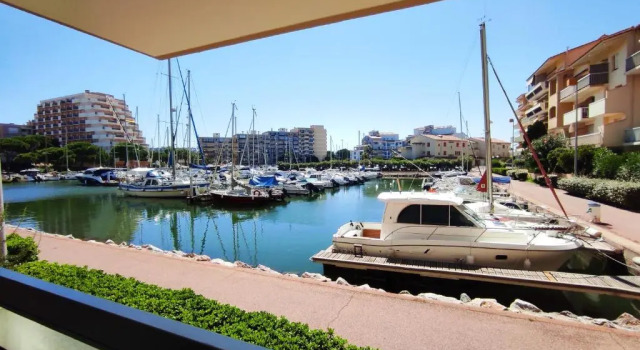 Magnifique T2 au calme avec une superbe vue sur le port