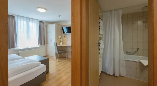 Двухместный номер Standard с видом на парк Hotel Garni Rössli