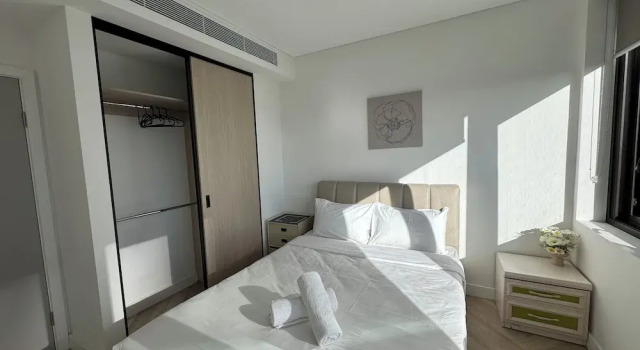 Kozyguru | Rhodes | Water View 3Bedrooms Apt, Забронировать Отель Сидней Sydney Region, рядом с Marina Square Shopping Center