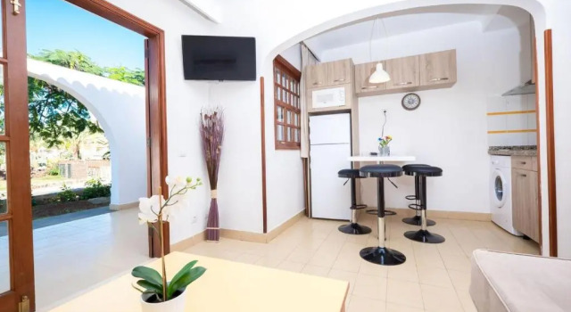 Sunny Bungalows Parque Golf in Maspalomas, Prenota Appartamento Hotel a Gran Canaria con piscina, Piscina