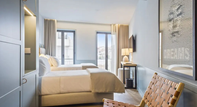 Двухместный номер Deluxe с балконом Pur Oporto Boutique Hotel by actahotels
