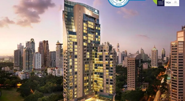 Люкс с 3 комнатами Отель Oriental Residence Bangkok