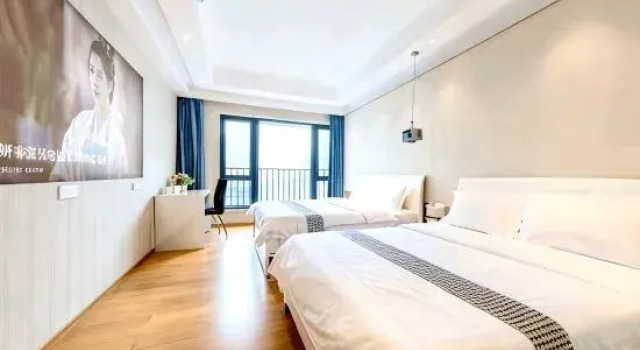 Люкс Deluxe Wanhao Hotel Apartment (Guangzhou City Keyun Road Subway Station)