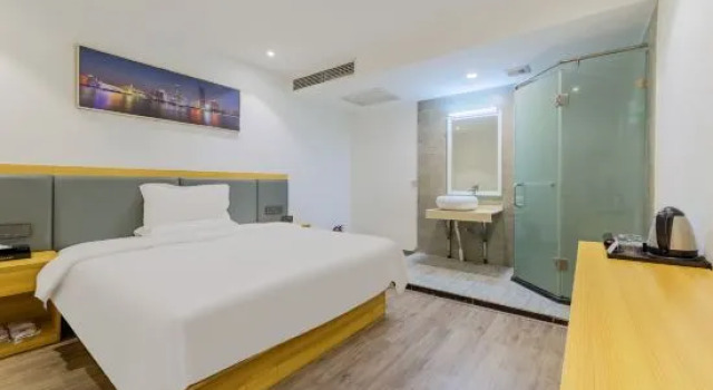 Люкс Deluxe Huadu Boutique Hotel (Guangzhou Chimelong Safari Park North Gate Panyu Dashi Metro Station)
