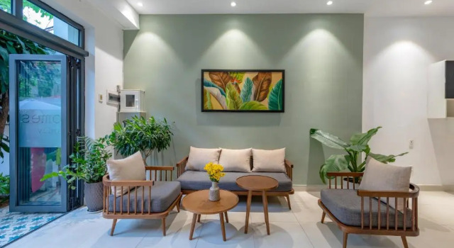 Трёхместный номер Deluxe с балконом Volar Hoi An