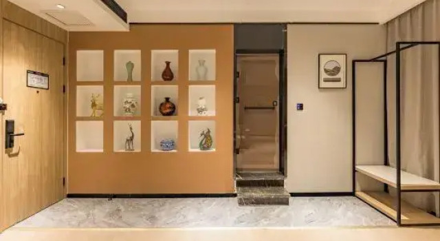 Люкс Deluxe GreenTree Inn Express Hotel (Baoding Mancheng District Government Branch)