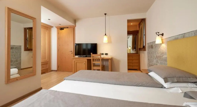 Standard- dobbelt værelse Rezia Hotel Bormio