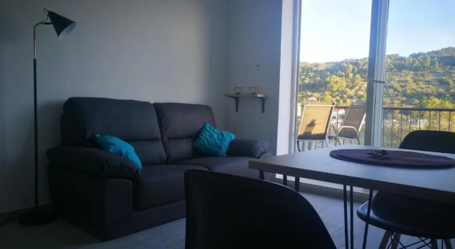 Апартаменты Apartment in Tri Porte (Potirna) with sea view, terrace, air conditioning, WiFi (39-2)