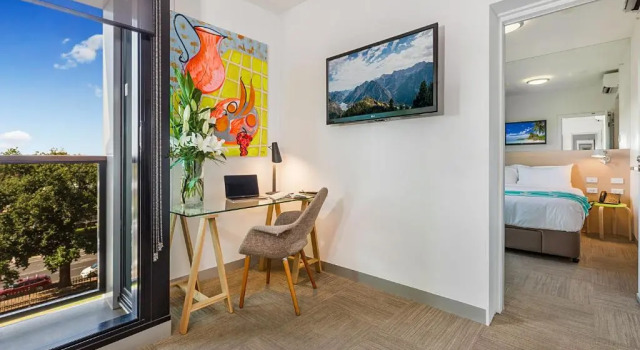 Superior Doppel Zimmer mit Balkon Mercure Bendigo Schaller