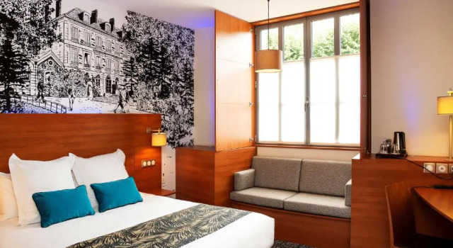 Двухместный номер Comfort с видом на город Best Western Plus Hôtel Colbert