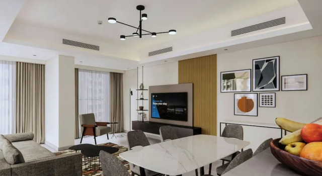 Marriott Executive Apartments Jumeirah Lakes Towers, Dubai, Забронировать Апартаменты/квартира Апартаменты Эмирата Дубая, рядом с Dubai Marina Yacht Club, Апартаменты/квартира