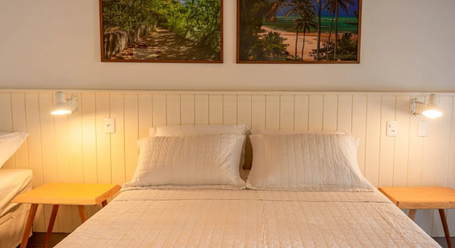 Номер Deluxe с балконом и с частичным видом на море Hotel Paraiso do Morro