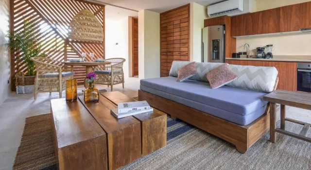 Двухместная студия Deluxe с видом на сад Copal Tulum Hotel