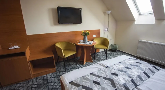 Двухместный номер Comfort с балконом Hotel Viktória
