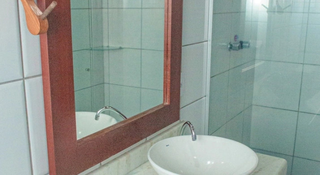 Кровать в общем номере Pousada Maken Hary - Centro