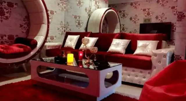 The Red one bedroom apartment in Bahria Town, Book Apartment Hotels in Islamabad with Parking, Parking