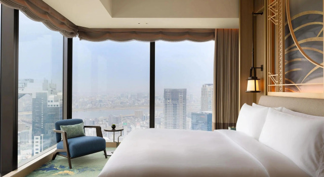 Люкс с видом на реку Waldorf Astoria Osaka
