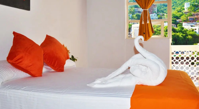 Номер Standard с балконом Hotel Hacienda de Vallarta Centro