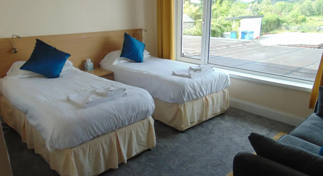 Standard- dobbelt værelse Callander Hostel