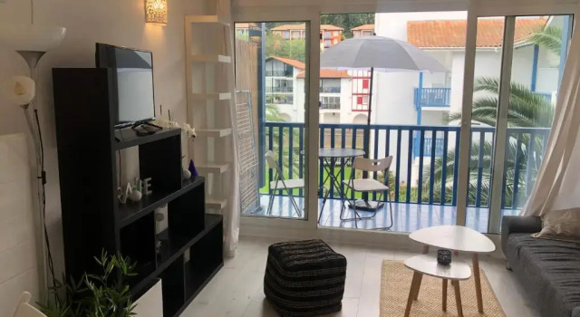 Апартаменты Charmant 2 pièces proche de la plage de Socoa