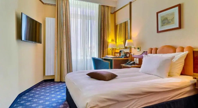 Одноместный номер Standard с видом на улицу Hotel Mirabeau, BW Signature Collection, Lausanne