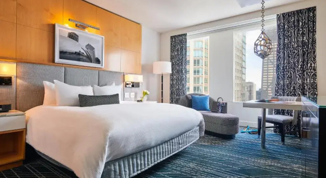 Двухместный номер Superior Sofitel Chicago Magnificent Mile