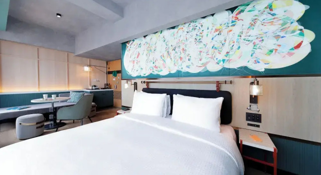 Двухместный номер Deluxe с видом на город Caption by Hyatt Namba Osaka