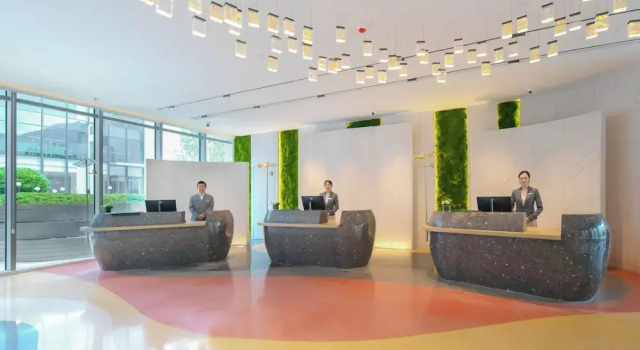 Element Qingdao, Reservar Hotel Hotéis em Qingdao com estacionamento, Estacionamento