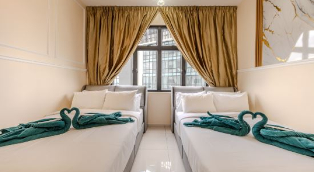 Люкс Luxury c 1 комнатой SPACE Residency near KSL mall by LuminaStar