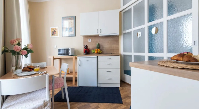 Apartamento 1 dormitorio con vista al patio Prague Siesta Apartments
