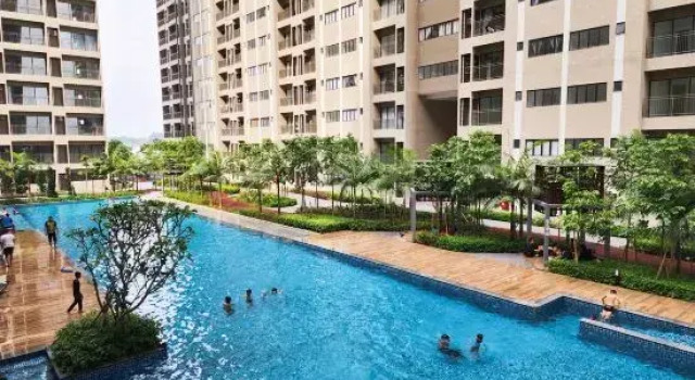 Nilai Vision City 4 1 Pax Akasia Suite, Prenota Hotel Hotel a Negeri Sembilan con piscina, Piscina