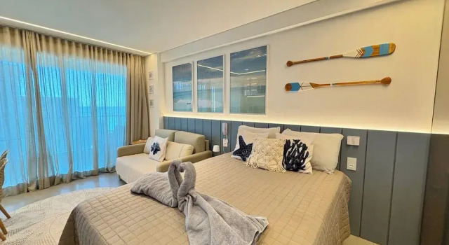 RN Studio Premium 512 - Frente Mar, Забронировать Апарт-отель Апарт-отели Крус-даз-Алмас, Апарт-отель