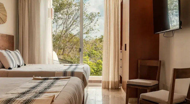 NHOA 312A 2BR Jungle View Aldea Zama, Prenota Appartamento Hotel a Tulum con parcheggio, Parcheggio